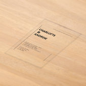 Minimale, moderne uitnodiging (Laagn)