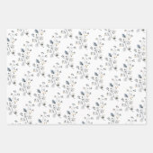 Minimale moderne, unieke, elegante feestdag inpakpapier vel (Voorkant)