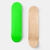 Minimale moderne, vaste lijnkleur skateboard (Voorkant)