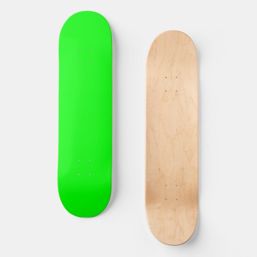 Minimale moderne, vaste lijnkleur skateboard (Voorkant)