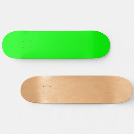 Minimale moderne, vaste lijnkleur skateboard (Horizontaal)