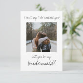 Minimale moderne versie is mijn bruidsmeisje voors (Staand voorkant)