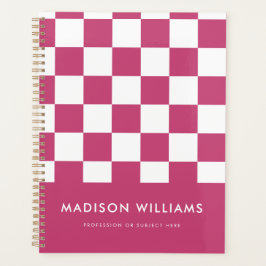 Minimale moderne vierkant planner