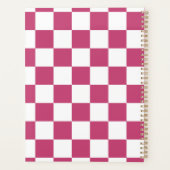 Minimale moderne vierkant planner (Achterkant)