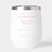 Minimale moderne vrijgezellenfeest gunst (Achterkant)