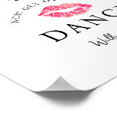 Minimale moderne Vrouwen BADKAMER bruiloft teken Poster (Hoek)