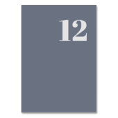 Minimale moderne zachte, blauwe lavendel Typografi Kaart (Voorkant)