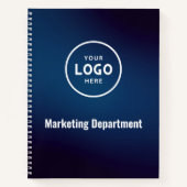 Minimale moderne zakelijke Logo Notitieboek (Voorkant)