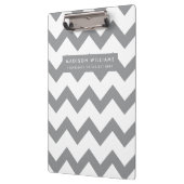 Minimale moderne zigzagplaat klembord (Links)