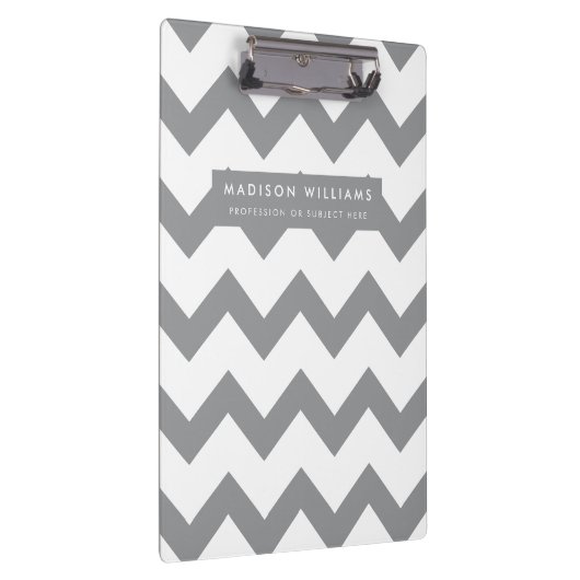 Minimale moderne zigzagplaat klembord (Rechts)