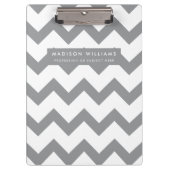 Minimale moderne zigzagplaat klembord (Voorkant)