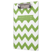 Minimale moderne zigzagplaat klembord (Links)