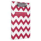 Minimale moderne zigzagplaat klembord (Rechts)