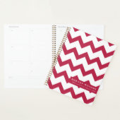 Minimale moderne zigzagplanner planner (Display)