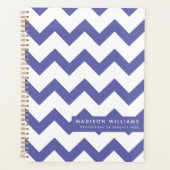 Minimale moderne zigzagplanner planner (Voorkant)