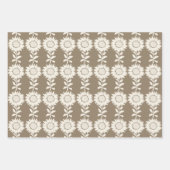 Minimale moderne zomerzonnebloemen inpakpapier vel (Voorkant 3)