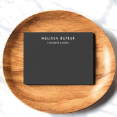 Minimale moderne zwarte Post-it notities Post-it® Notes