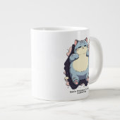 Minimale Modus Geactiveerd – Herkenbare Stemming Grote Koffiekop (Voorkant rechts)
