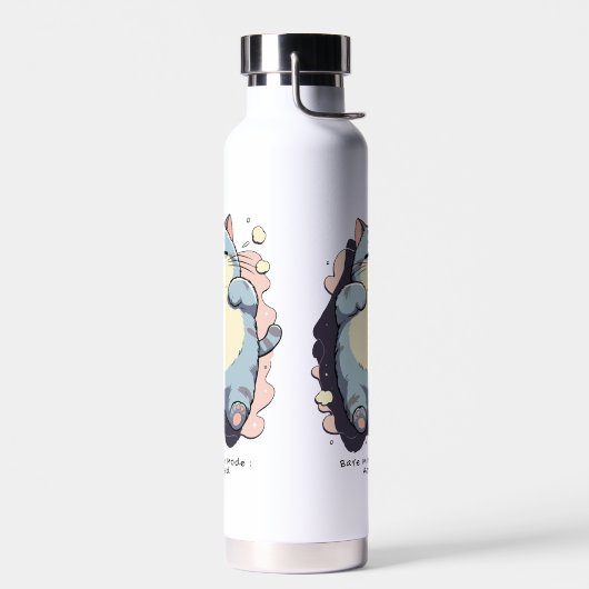 Minimale Modus Geactiveerd – Herkenbare Stemming Waterfles (Links)