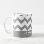 Minimale Mok moderne zigzagkoffie (Links)