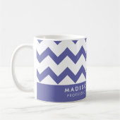 Minimale Mok moderne zigzagkoffie (Links)