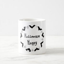 Minimale Mok van Cute Happy Halloween-koffie