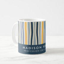 Minimale Mok voor gekleurde linnen koffie