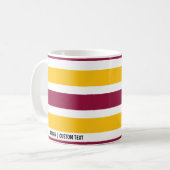 Minimale Mok voor kleurbalken in Washington Team (Voorkant links)