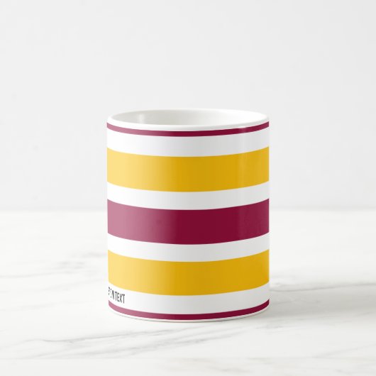 Minimale Mok voor kleurbalken in Washington Team (Center)