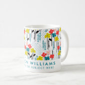 Minimale Mok voor moderne bloemen koffie (Voorkant rechts)