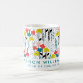 Minimale Mok voor moderne bloemen koffie (Center)