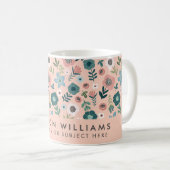 Minimale Mok voor moderne bloemen koffie (Voorkant rechts)