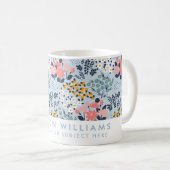 Minimale Mok voor moderne bloemen koffie (Voorkant rechts)