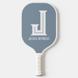 Minimale Monogram Dusty Blue Pickleball Paddle