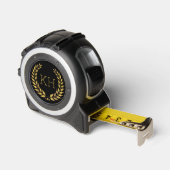 Minimale Monogram, Gouden Lauwerkrans Rolmaat (Hoek)