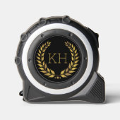 Minimale Monogram, Gouden Lauwerkrans Rolmaat (Voorkant)