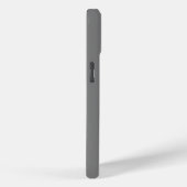 Minimale Monogram Grijs  Case-Mate iPhone Case (Achterkant / Rechts)