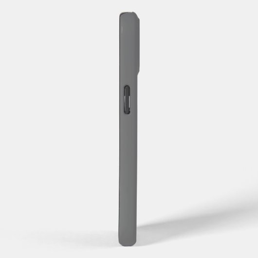 Minimale Monogram Grijs  Case-Mate iPhone Case (Achterkant / Rechts)