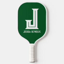 Minimale Monogram Groene Pickleball Paddle