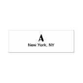 Minimale Monogram Letter Stempel (Design)