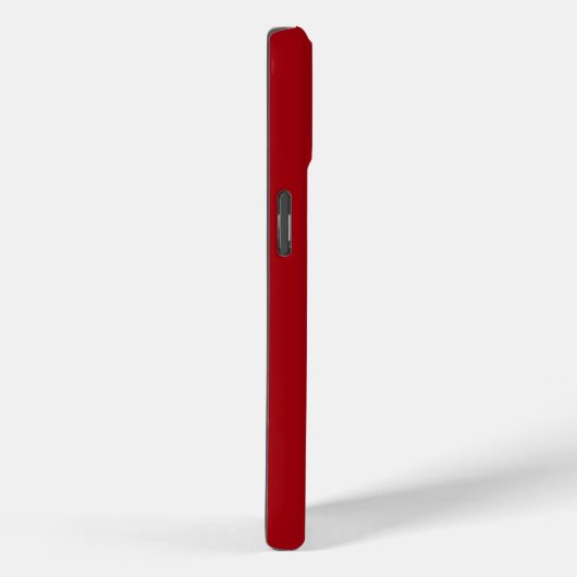 Minimale Monogram Rode Case-Mate iPhone Case (Achterkant / Rechts)