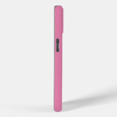 Minimale Monogram Roze Case-Mate iPhone Case (Achterkant / Rechts)