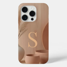 Minimale Monogram S Phone Hoes – Moderne Esthetiek