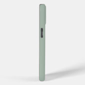Minimale Monogram Sage Groen Case-Mate iPhone Case (Achterkant / Rechts)