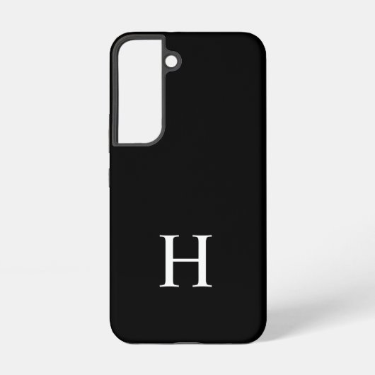 Minimale Monogram Samsung Galaxy Hoesje (Achterkant)