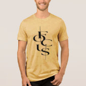 Minimale Monogram Typografie T-shirt (Voorkant)