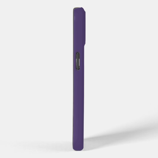 Minimale Monogram Violet Case-Mate iPhone Case (Achterkant / Rechts)