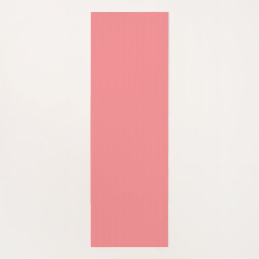 Minimale monogram zwarte initialen roze yoghagmat yogamat (Achterkant)