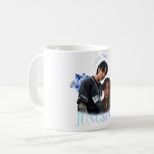 Minimale mooie Jungkook Koffiemok (Voorkant links)
