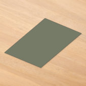 Minimale Moss Green Acryl Uitnodiging – Aanpassen (Laagn)